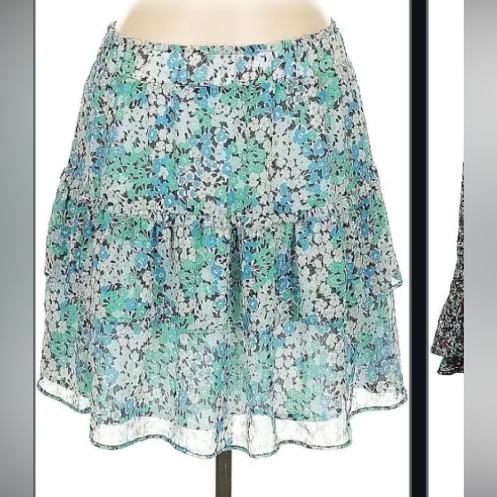 Loft ruffle skirt